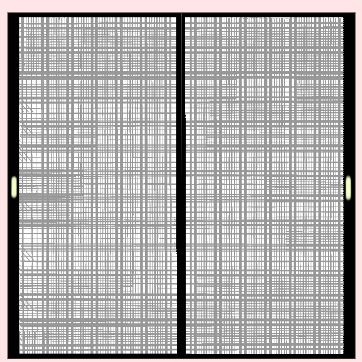 網戸の張替えイラスト